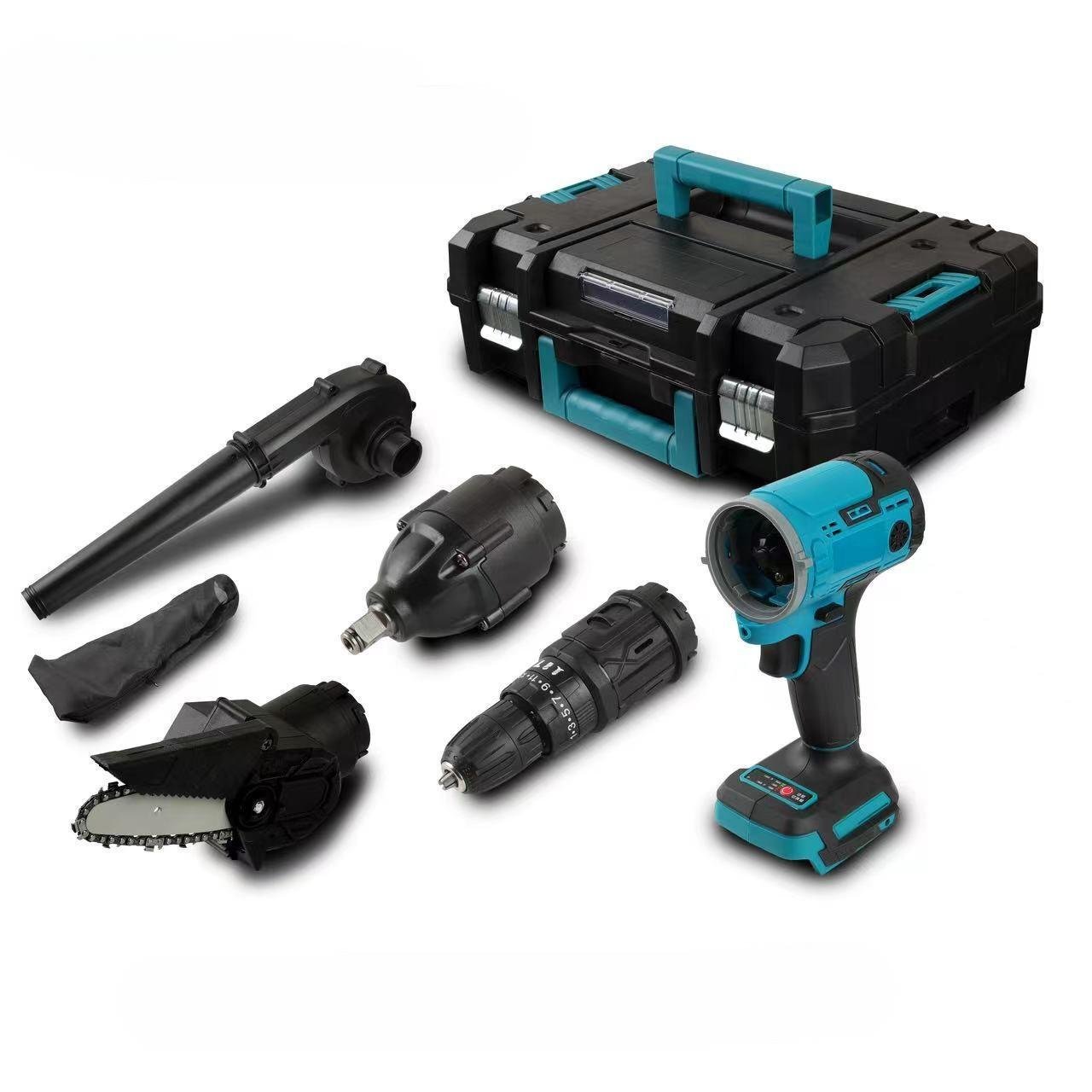 Multi-functional high power lithium electric electric drill handheld power tool kit