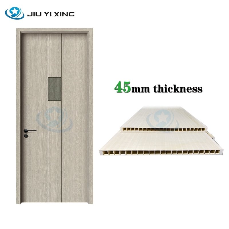 Jiuyixing 35/40/45mm PVC Door Manufacturing Machine WPC Door Board Panel Production Extrusion Line
