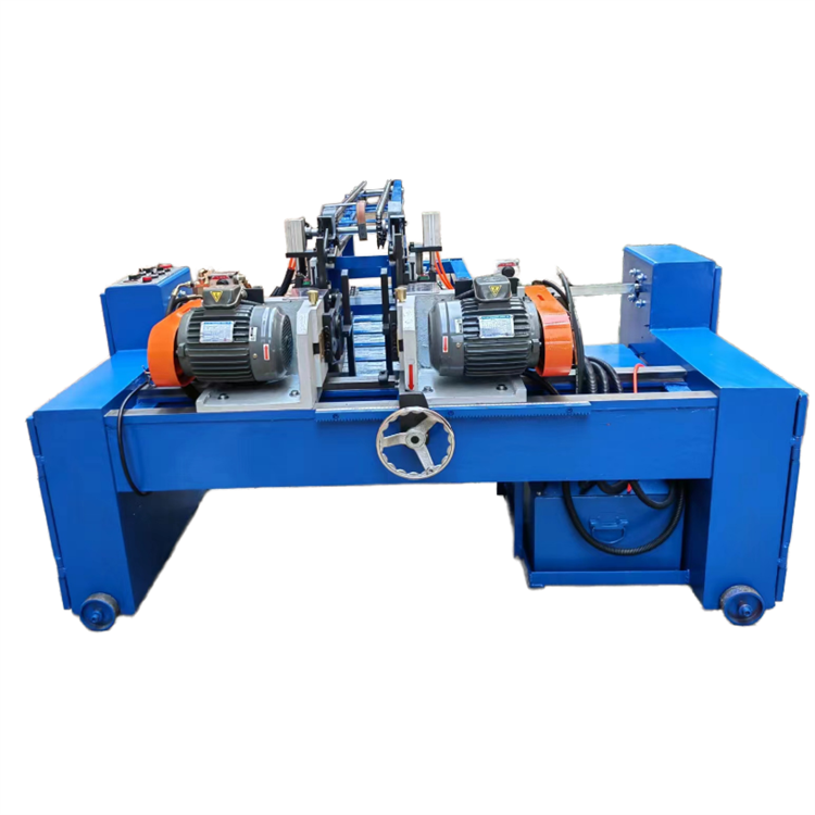 China manufacturer low price automatic double head bar end full automatic double head chamfering machine