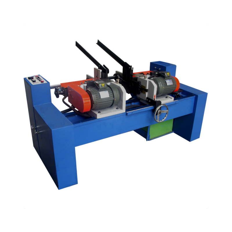 China manufacturer low price automatic double head bar end full automatic double head chamfering machine