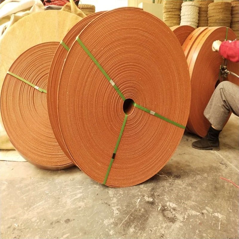 Agriculture machine standard size canvas transmission belt nylon canvas belt