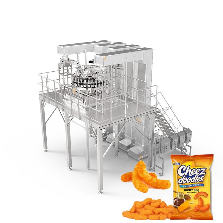 Automatic High Speed Zipper Bag Premade Doypack Gummy Bear Candy Counting Filling Packing Packaging Machine