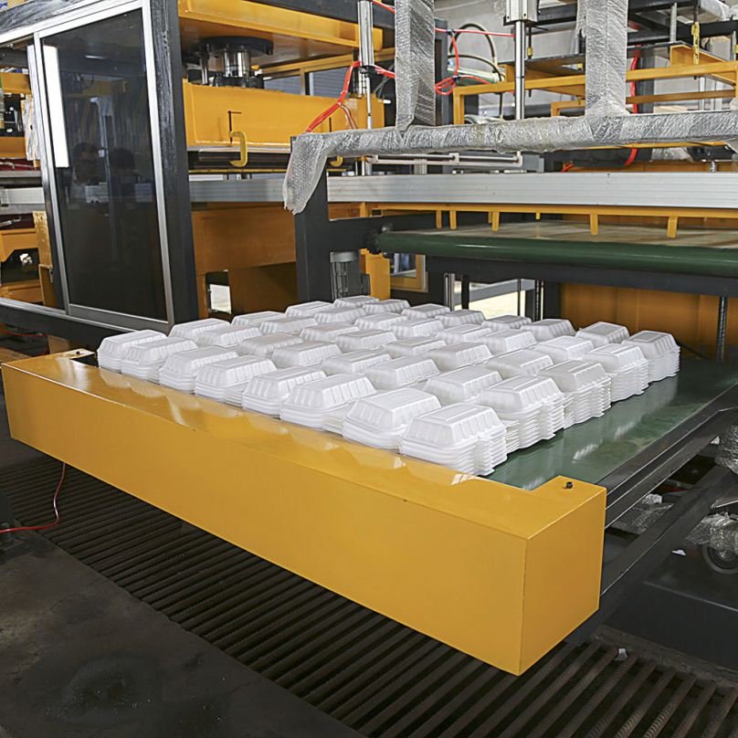Disposable Ps Foam Box Polystyrene Styrofoam Food Container Foam Dishes Making Machine
