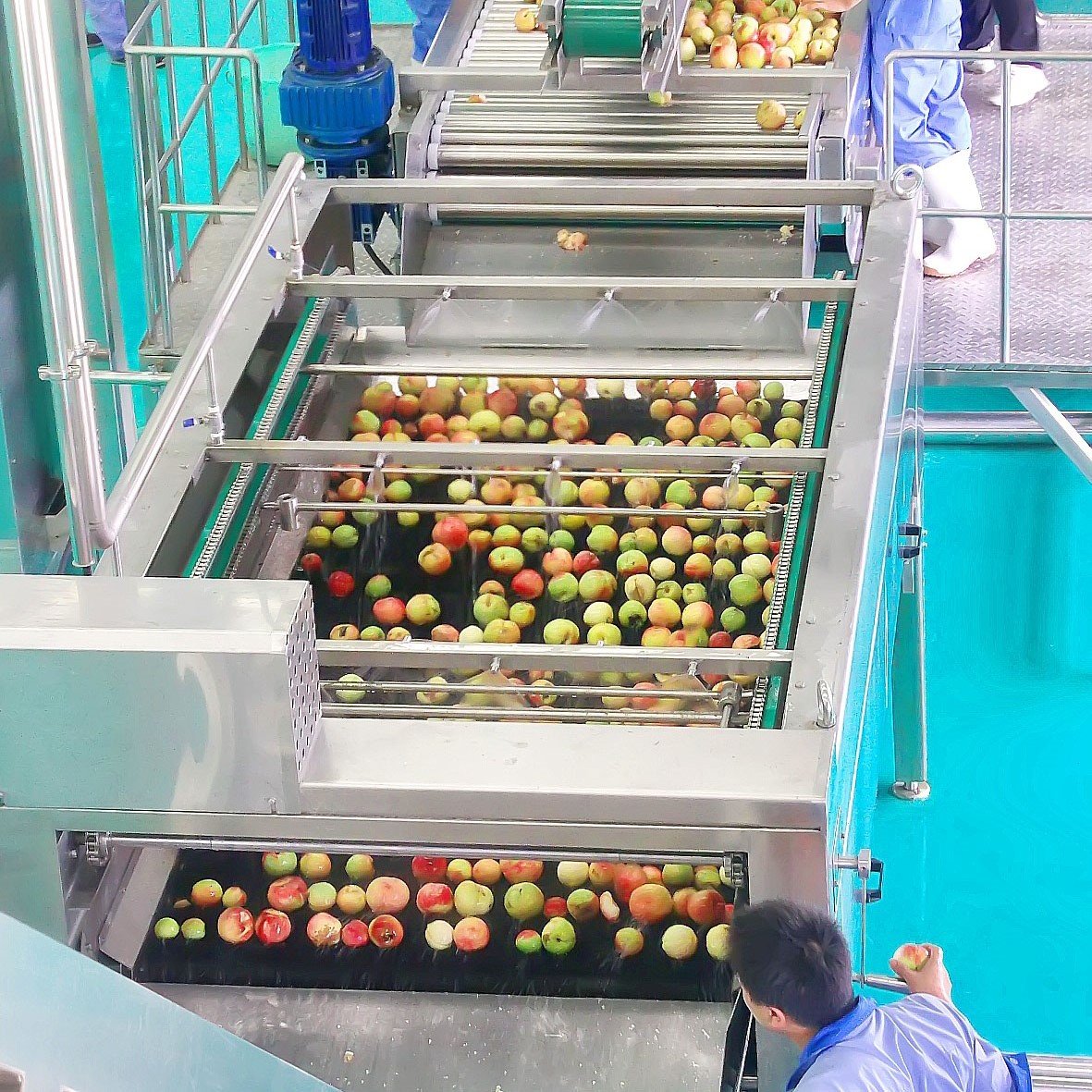 Concentrated Juice Blending Beverage Powder Blending Juice Production Line Fruit Juice Processing Machinery