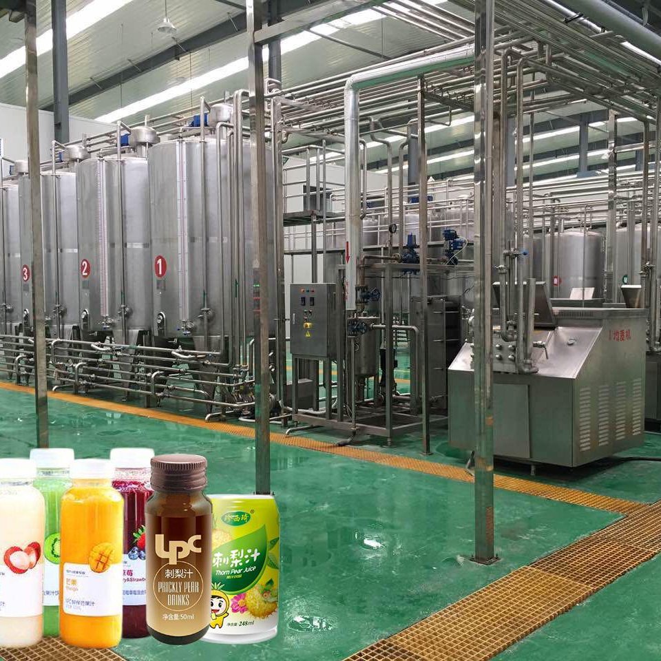 Concentrated Juice Blending Beverage Powder Blending Juice Production Line Fruit Juice Processing Machinery