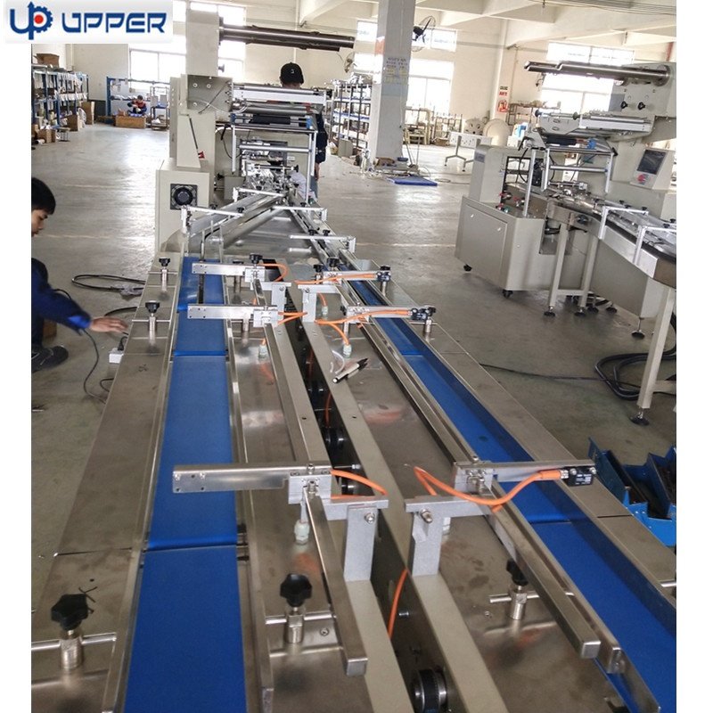Horizontal Biscuit/cookies Packing Machine Auto case Flow Packer,full Automatic Pillow Bag Packing Equipment