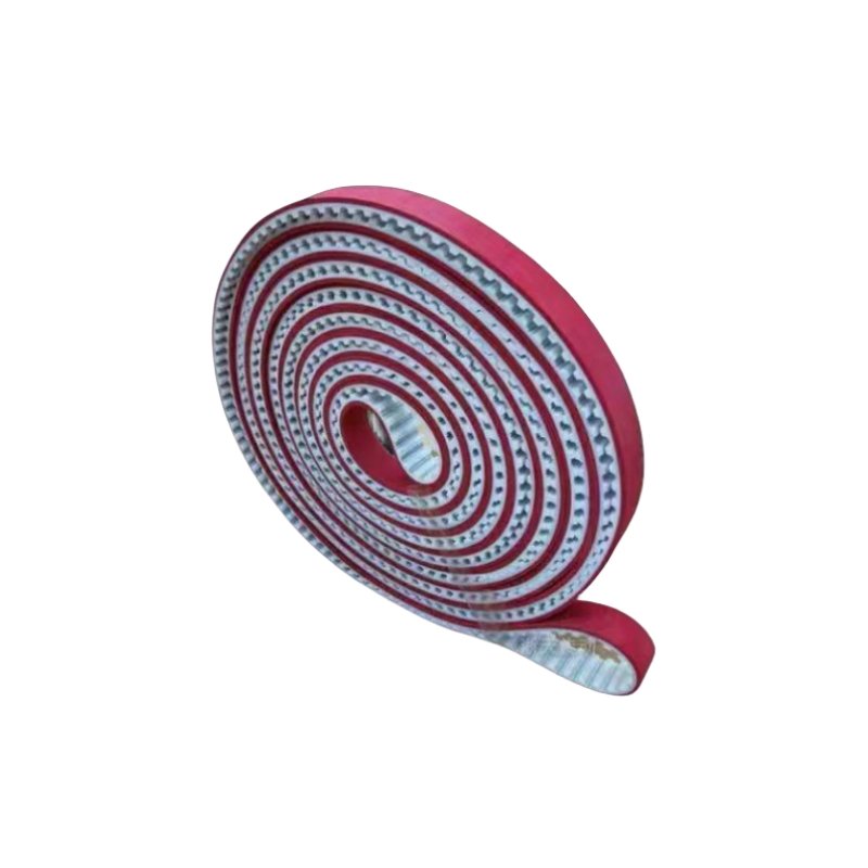 Gate Belts Special Processing Pu Industrial Transmission HTD Timing Belt HTD14M Htd5m Pu Timing Belt With Red Rubber/APL Coating