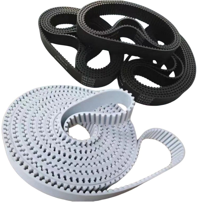 Gate Belts Special Processing Pu Industrial Transmission HTD Timing Belt HTD14M Htd5m Pu Timing Belt With Red Rubber/APL Coating