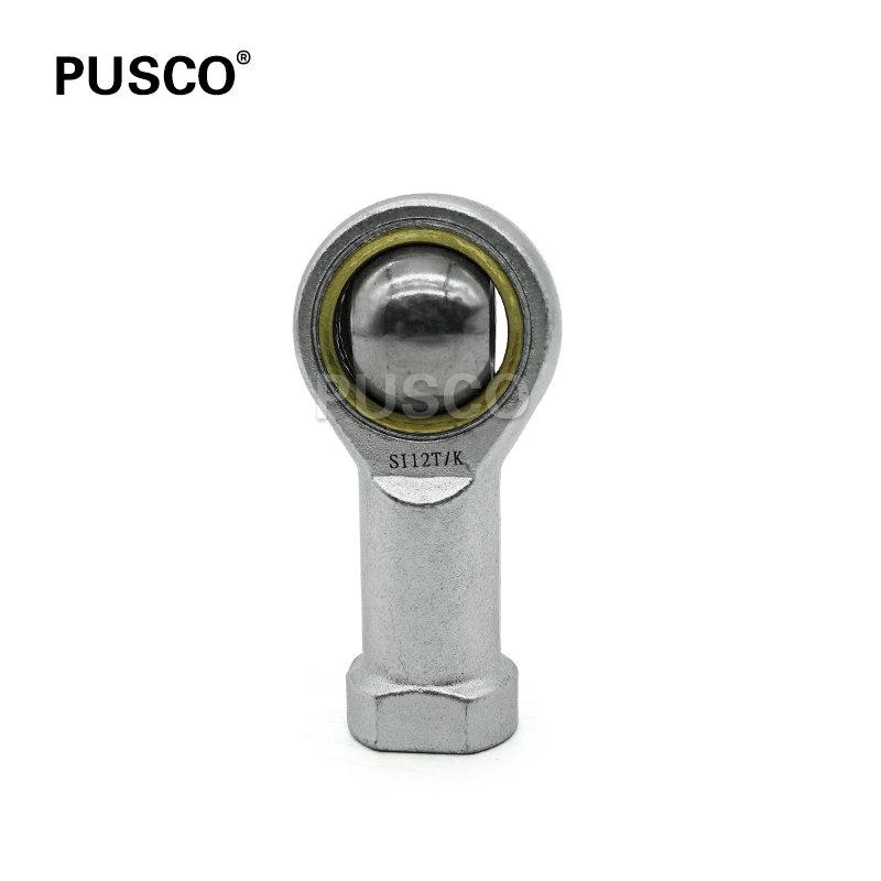 PUSCO SI12 TK Chrome Steel Hole Metric Fish Eye Joint Swivel Bearings Rod End Bearings SI12T/K For Hydraulic Components