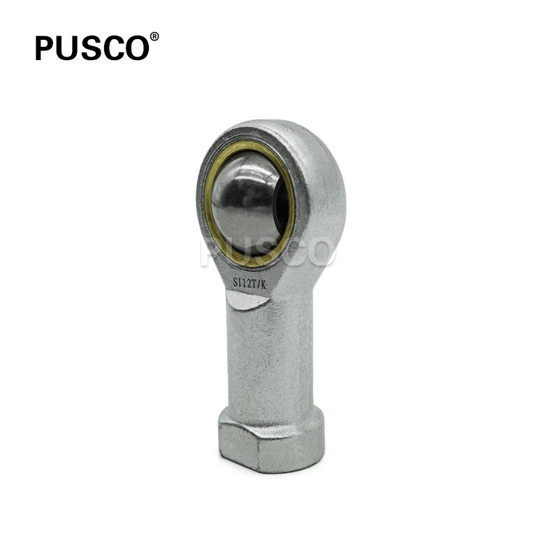 PUSCO SI12 TK Chrome Steel Hole Metric Fish Eye Joint Swivel Bearings Rod End Bearings SI12T/K For Hydraulic Components
