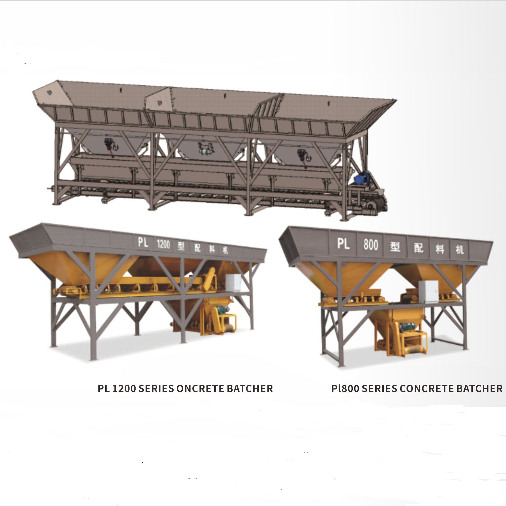 ZCJK Interlock Brick Moulding Machine Production Line Auxiliary Equipment Two-stage Three-stage Batching Machine