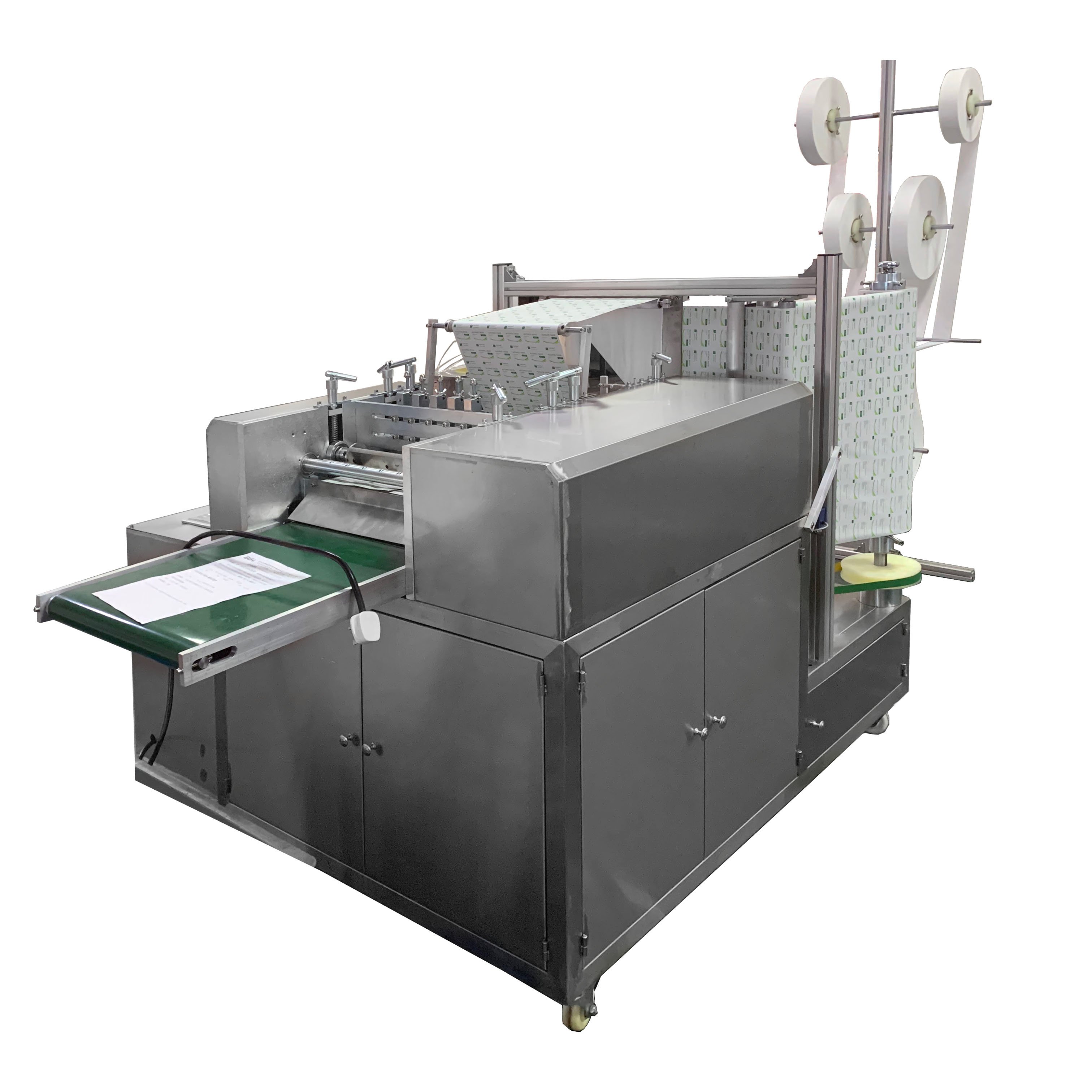 Automatic Main Single Sachet Pack Wet Wipes Tissue Alcohol Prep Pads 75% Alcohol Pads Swab Packing Machine