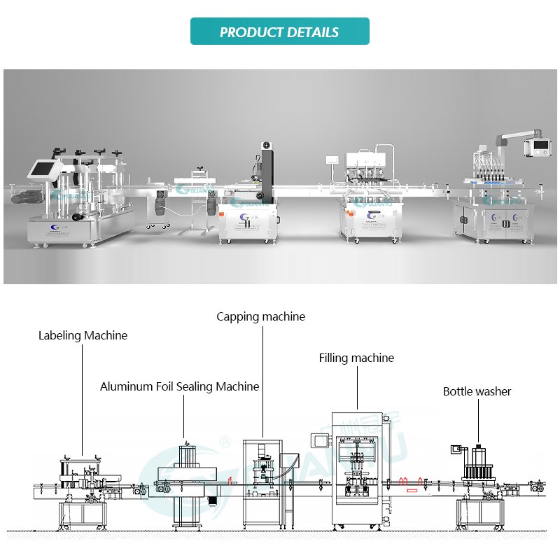 Full Manufacturing Line Detergent Shampoo Liquid Soap Production Line Equipment Automatic Cream Lotion Cosmetic Production Line