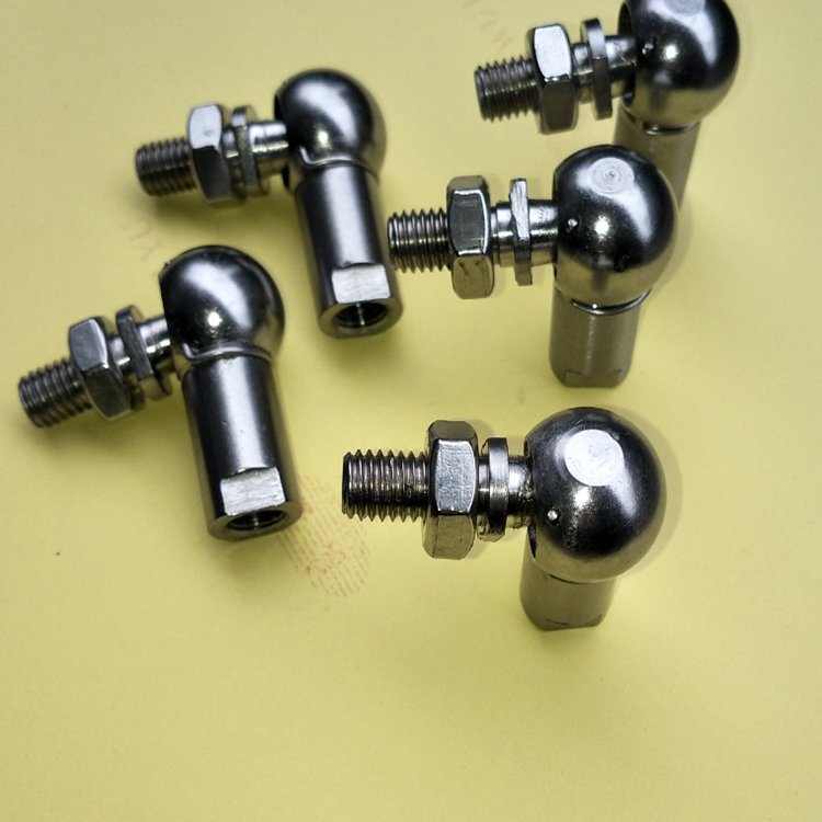 CS8 CS10 CS13 CS16 M5 M6 M8 M10 M12 M14 M16 Stainless Steel ball joints with gaiter Curved rod right angle ball joint bearing