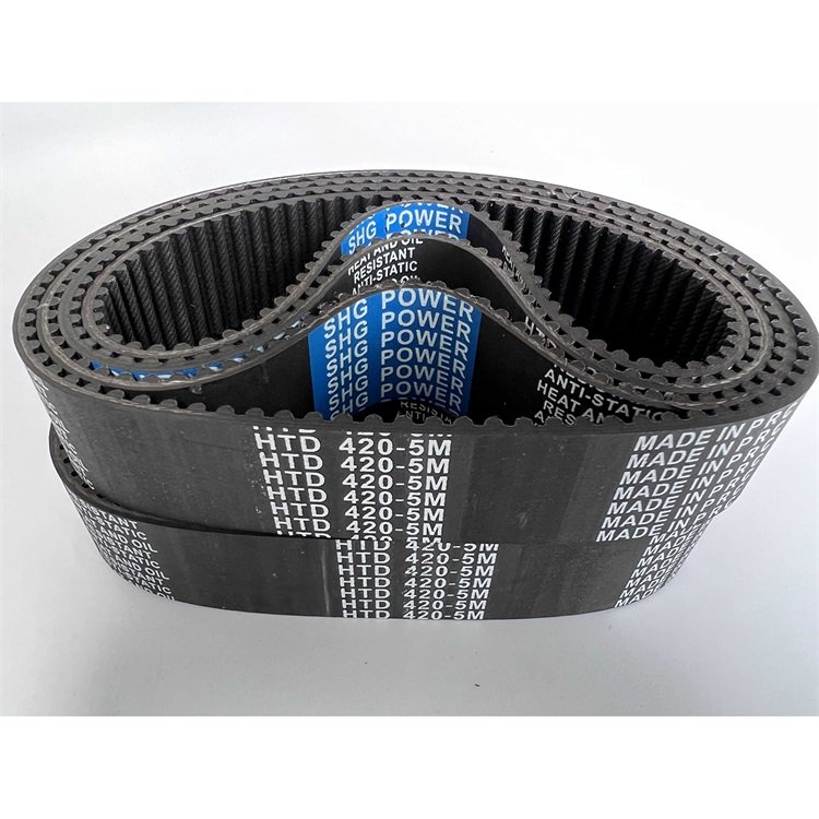 HTD 5M black rubber circle-arc tooth Industrial Timing Belt
