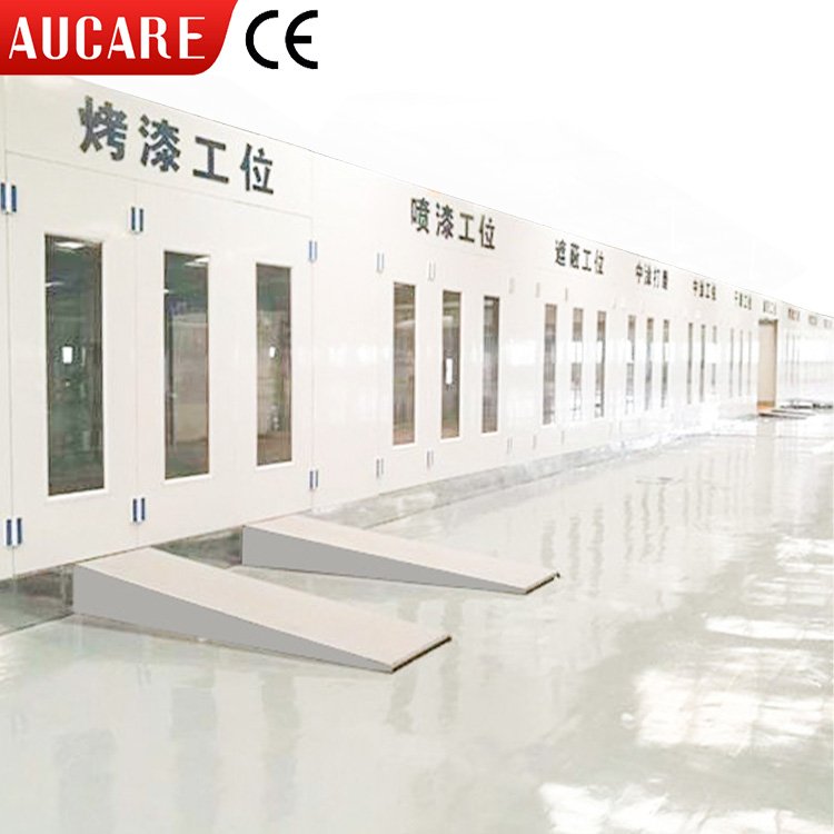 Easy to Install Painting Lines Car Painting Prepare Room Pray Coating Machines
