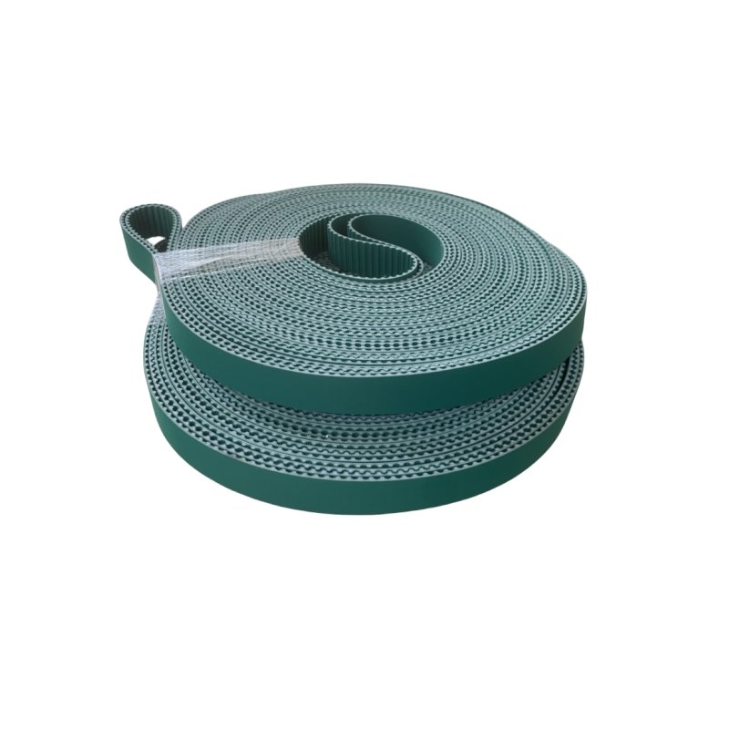 Green Fabric Teeth PAZ PAR T5 PU Timing Belt with Steel Cord