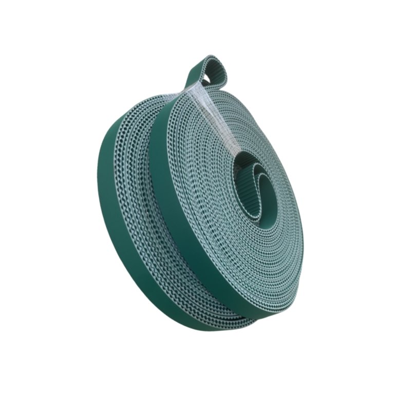 Green Fabric Teeth PAZ PAR T5 PU Timing Belt with Steel Cord