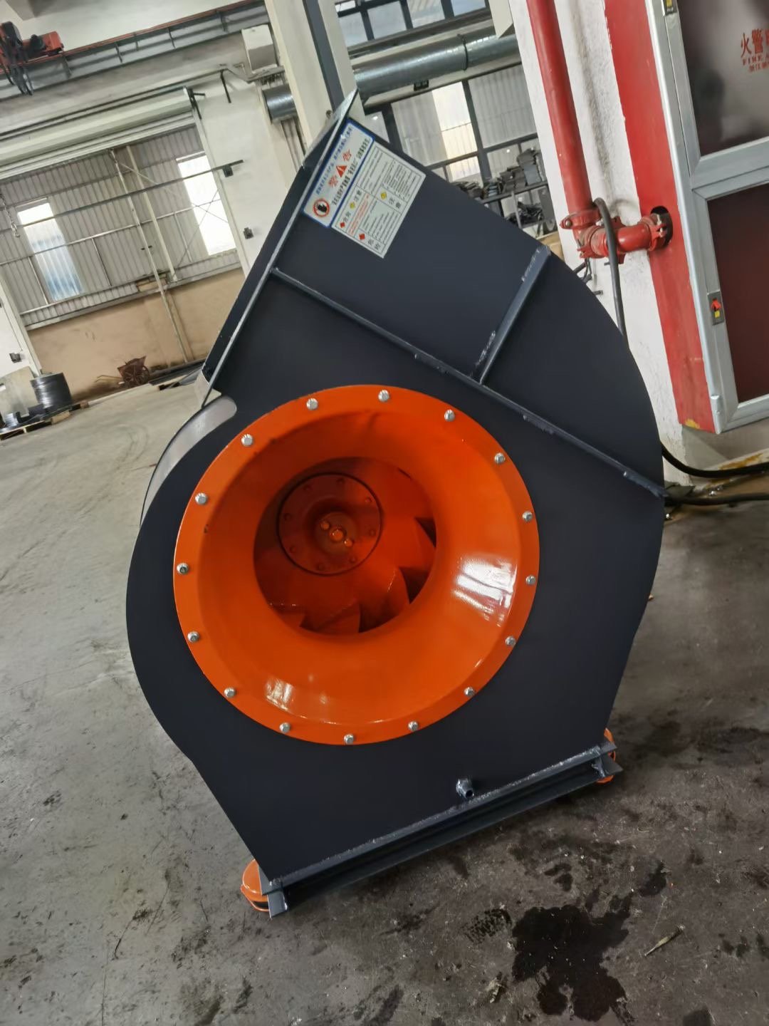 Mining dust removal industrial blower, smelting steel plant factory ventilation fan