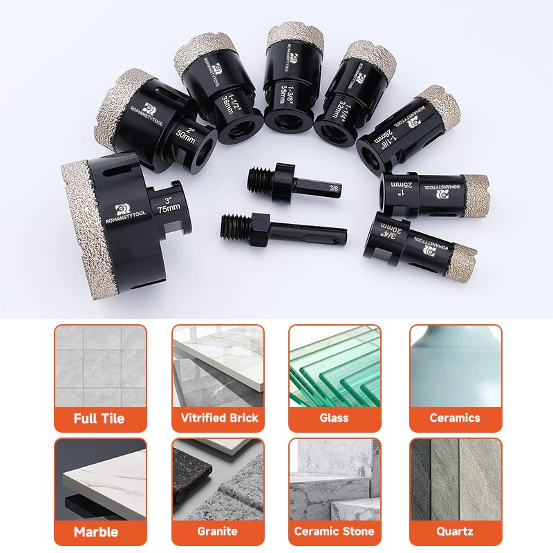 Hot Sale 55-68mm Dia M14 Thread Diamond Drill Bit for Angle Grinder Premium Product Type
