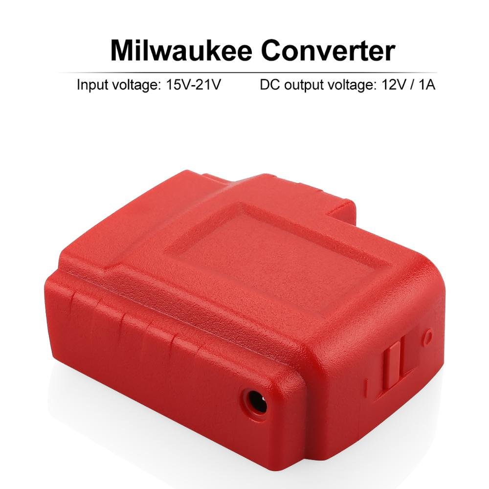 USB Output Adapter Battery Charger Adapter Converter Portable Accessories for Milwaukee N 18 USB Ports From Dongguan