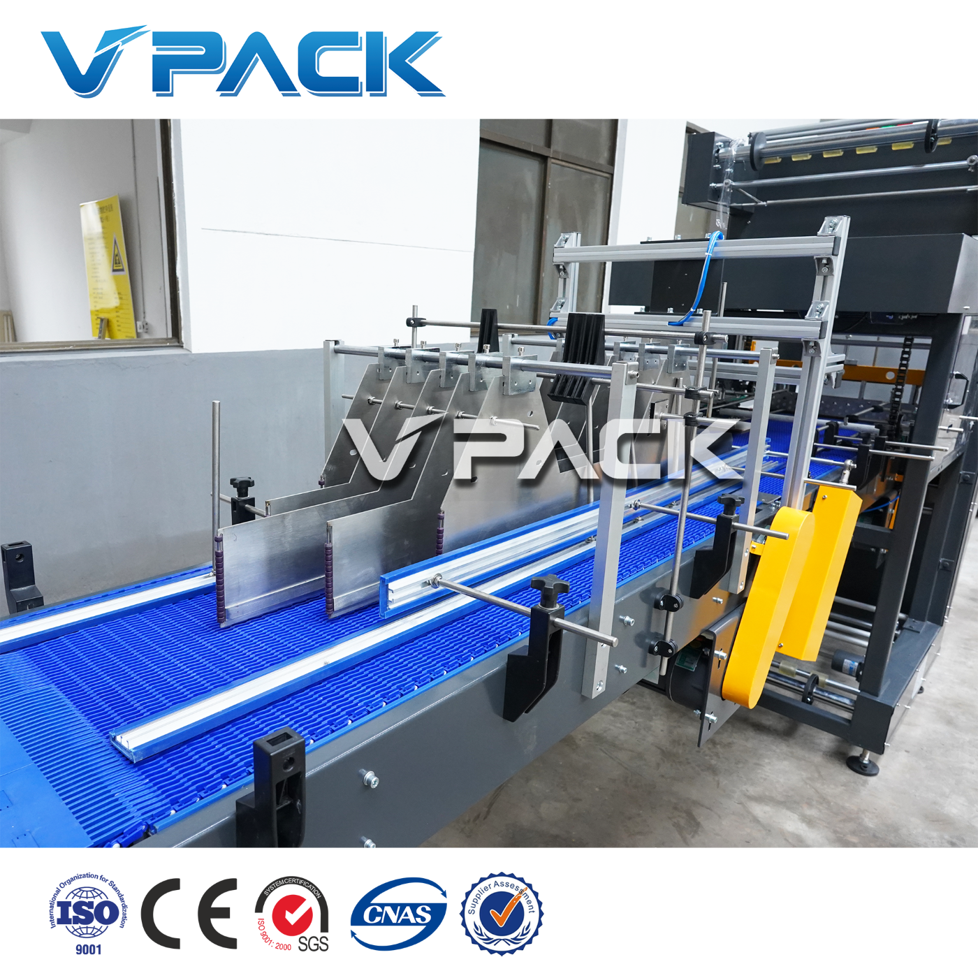 PE Film Shrink Packing Machine with Hot Shrinking Tunnel/Plastic Bottle Film Shrink Wrapping Machine in Water Production Line