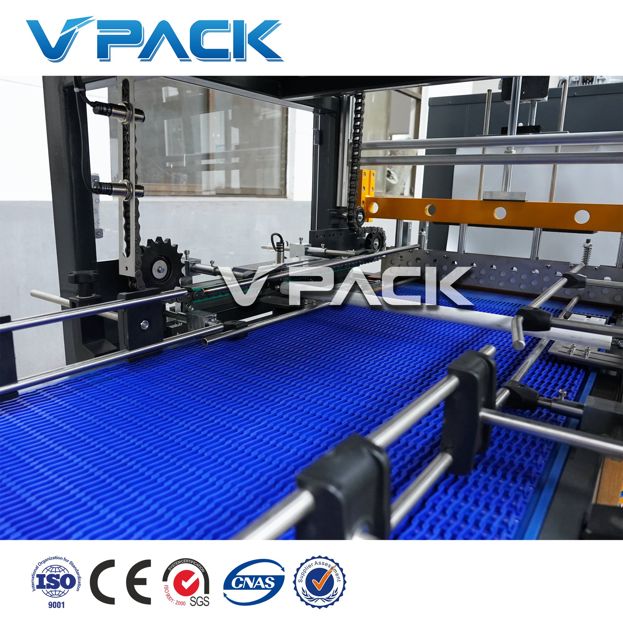 PE Film Shrink Packing Machine with Hot Shrinking Tunnel/Plastic Bottle Film Shrink Wrapping Machine in Water Production Line