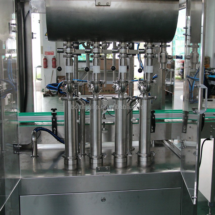 Fast Delivery 100ml 500ml 1000ml Plastic Bottle Body Cream Filling and Sealing Machine High Viscosity Cosmetic Pouring Machine