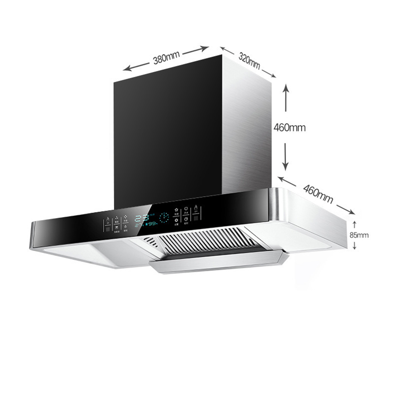 Restaurant Equipment Kitchen Hood, Stainless Steel Kitchen Smoke Filter Range Hood Restaurant