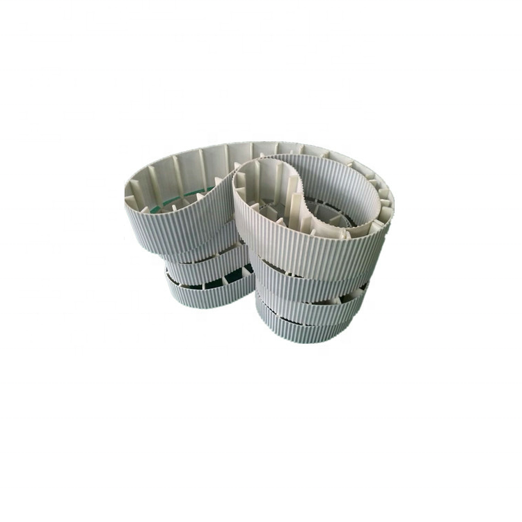 PU timing belt/endless timing belt/ open end timing belt HTD3M punching + gear grinding