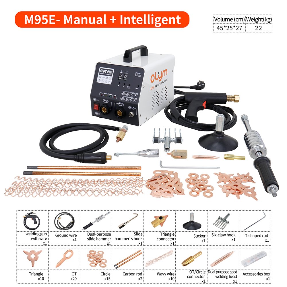 OLYM Latest Dent Puller Machine Car Body Repair Spotter Machine with CE Certificated