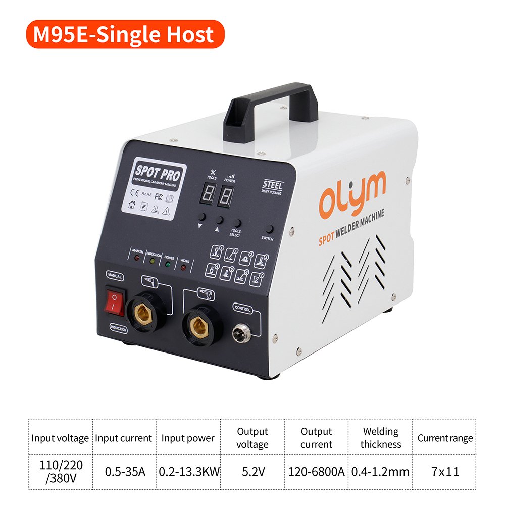 OLYM Latest Dent Puller Machine Car Body Repair Spotter Machine with CE Certificated