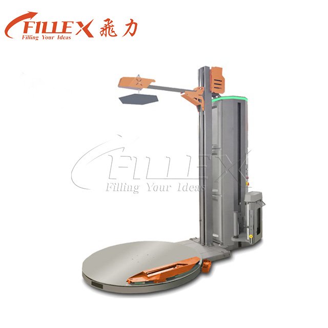 ElectricFood Beverage Large Pallet Wrapping Packaging Machine Chemical Wrapping Film Packaging Equipment for Filling Line