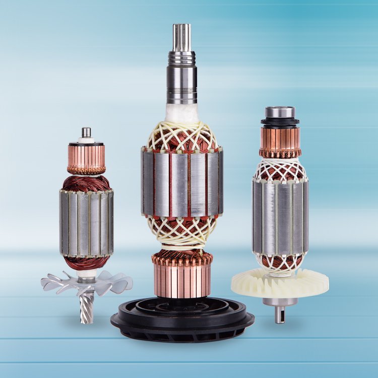 Professional Manufacture of Angle Grinder Power Tool Spare Parts Copper Wire Armature Rotor