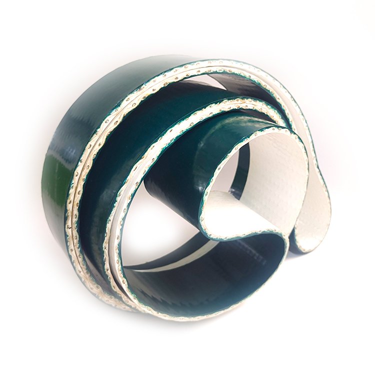 5-10mm Dark Green Coil Wrapper Belt For Cold Rolled Steel Plate High Strength Seamless Industry Transmission Belt