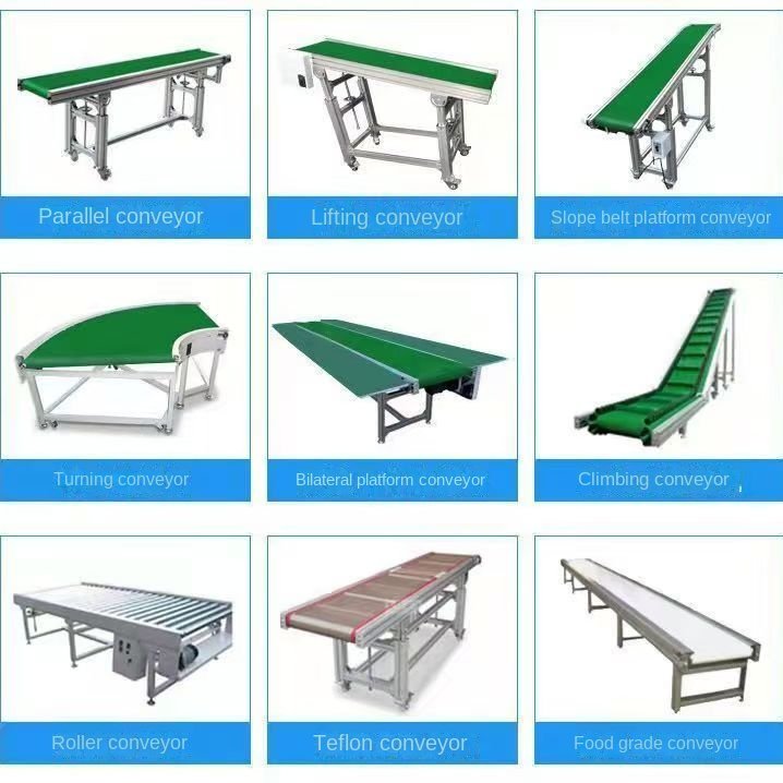 Assembly line conveyor small conveyor belt conveyor belt industrial high temperature resistant transmission belt belt conveyor l