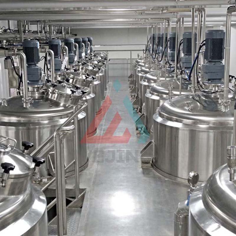 200-500L Hand Wash Homogenizing Shampoo Liquid Detergent Mixer Mixing Machine