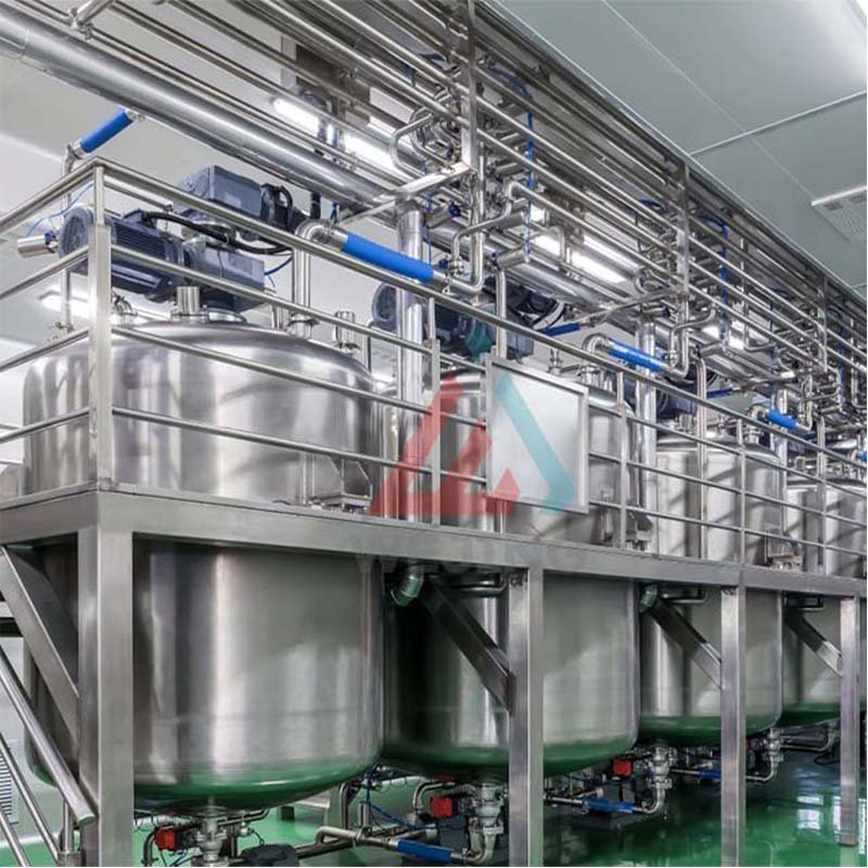 200-500L Hand Wash Homogenizing Shampoo Liquid Detergent Mixer Mixing Machine