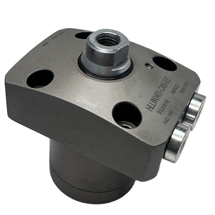 HLLW-H Push-Pull Inspection Clamps Double acting 7Mpa Hydraulic swing clamp cylinder for Automatic industry