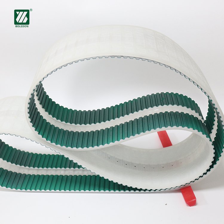 AT10 Double Sided Toothed Conveyor Belt For Glass Edging Machines Industrial Transmission Timing Belts