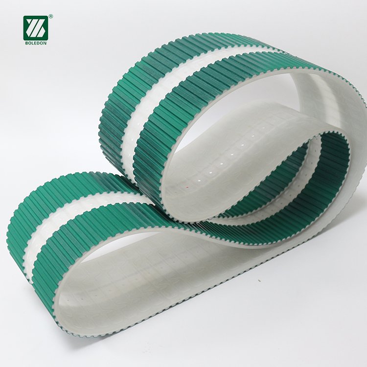 AT10 Double Sided Toothed Conveyor Belt For Glass Edging Machines Industrial Transmission Timing Belts