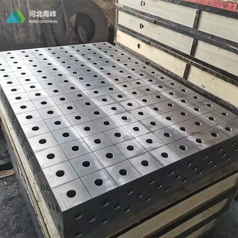 Cast Iron 3D Flexible Welding Platform Robot Welding Table 2D Welding Platform Fixture