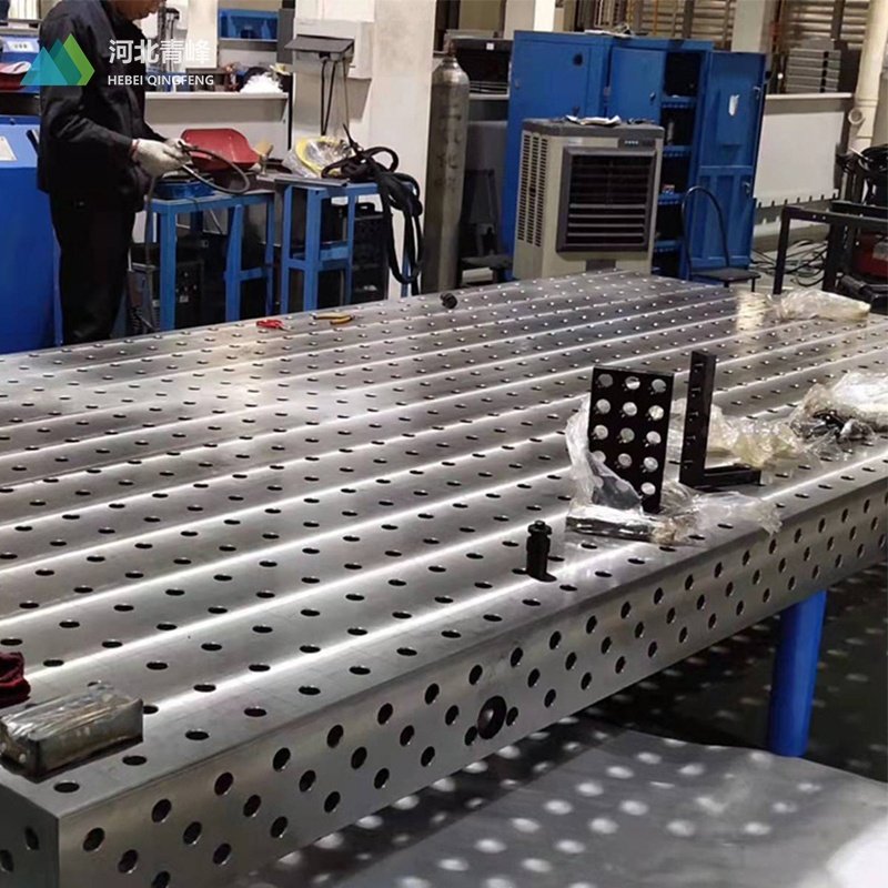 Cast Iron 3D Flexible Welding Platform Robot Welding Table 2D Welding Platform Fixture