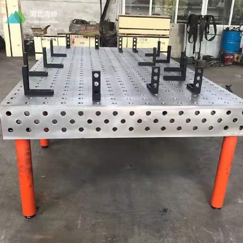 Cast Iron 3D Flexible Welding Platform Robot Welding Table 2D Welding Platform Fixture