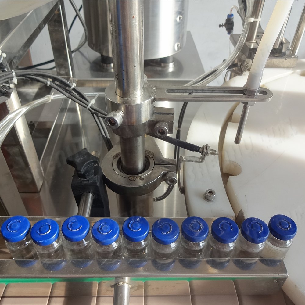 Non Standard Liquid Filling Production Line Pack Equipment Vials Small Bottles Filling and Capping Machine