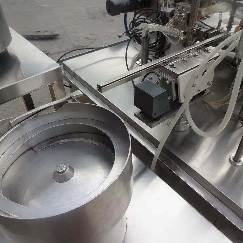 Non Standard Liquid Filling Production Line Pack Equipment Vials Small Bottles Filling and Capping Machine