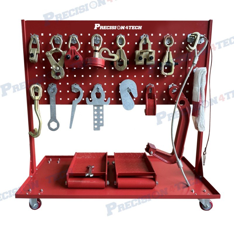 China Factory Auto Frame Bench Rack Pre-33 Body Repair Equipment with Car Scratch Repair and Remover Features