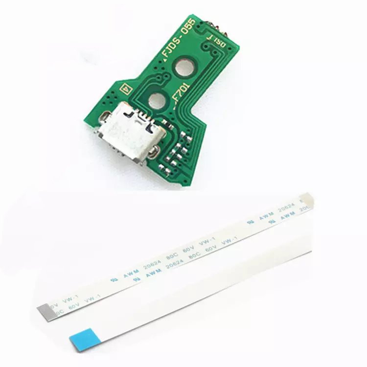 SYY Game Controller JDS 001 011 030 040 050 Power Charging Socket Port Circuit Board Flex Cable for PS4 Pro Slim Accessories