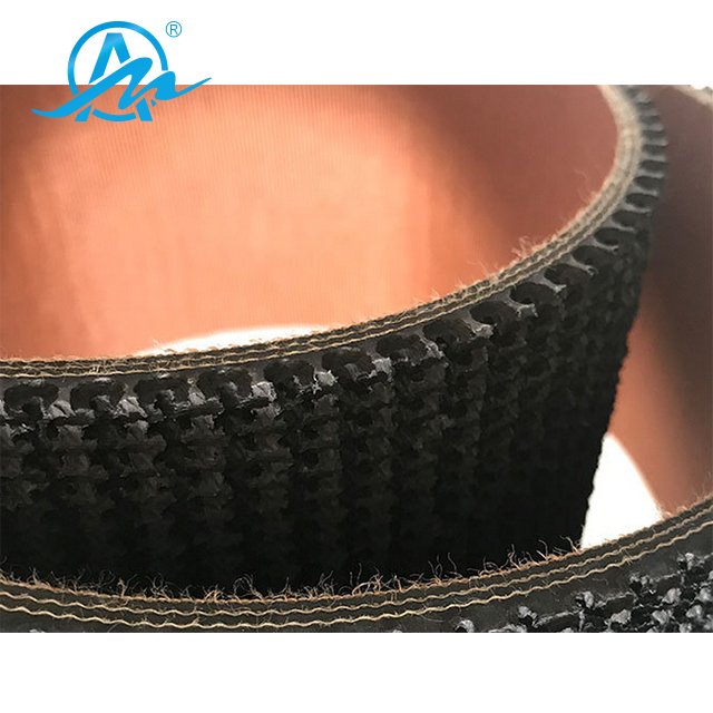 Customized Wear-Resisting Black Grass Pattern Rubber Conveyor Belt Industry Transmission Belt