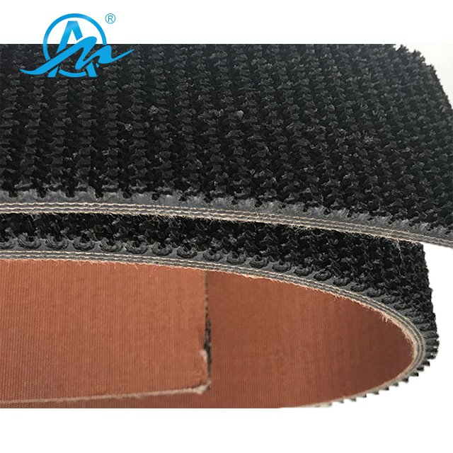 Customized Wear-Resisting Black Grass Pattern Rubber Conveyor Belt Industry Transmission Belt